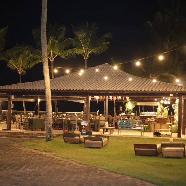 Jardim Atlântico Beach Resort apresenta Salão de Eventos após reforma e destaca seus espaços para eventos em Ilhéus
